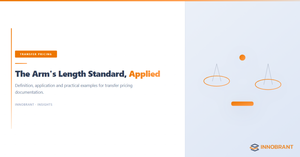 Arm's length principle in transfer pricing — definition and examples — Innobrant advisory